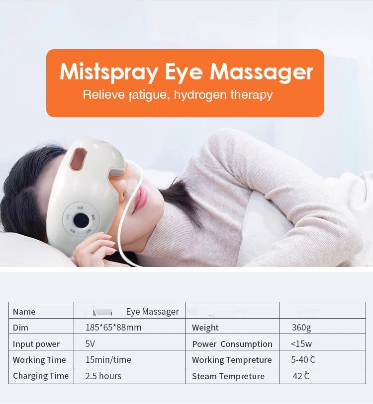 Hydrogen eye massager MR-03
